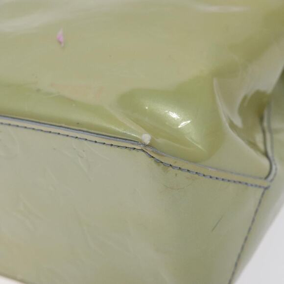 LOUIS VUITTON Monogram Vernis Reade PM Hand Bag Baby Blue - Picture 12 of 16